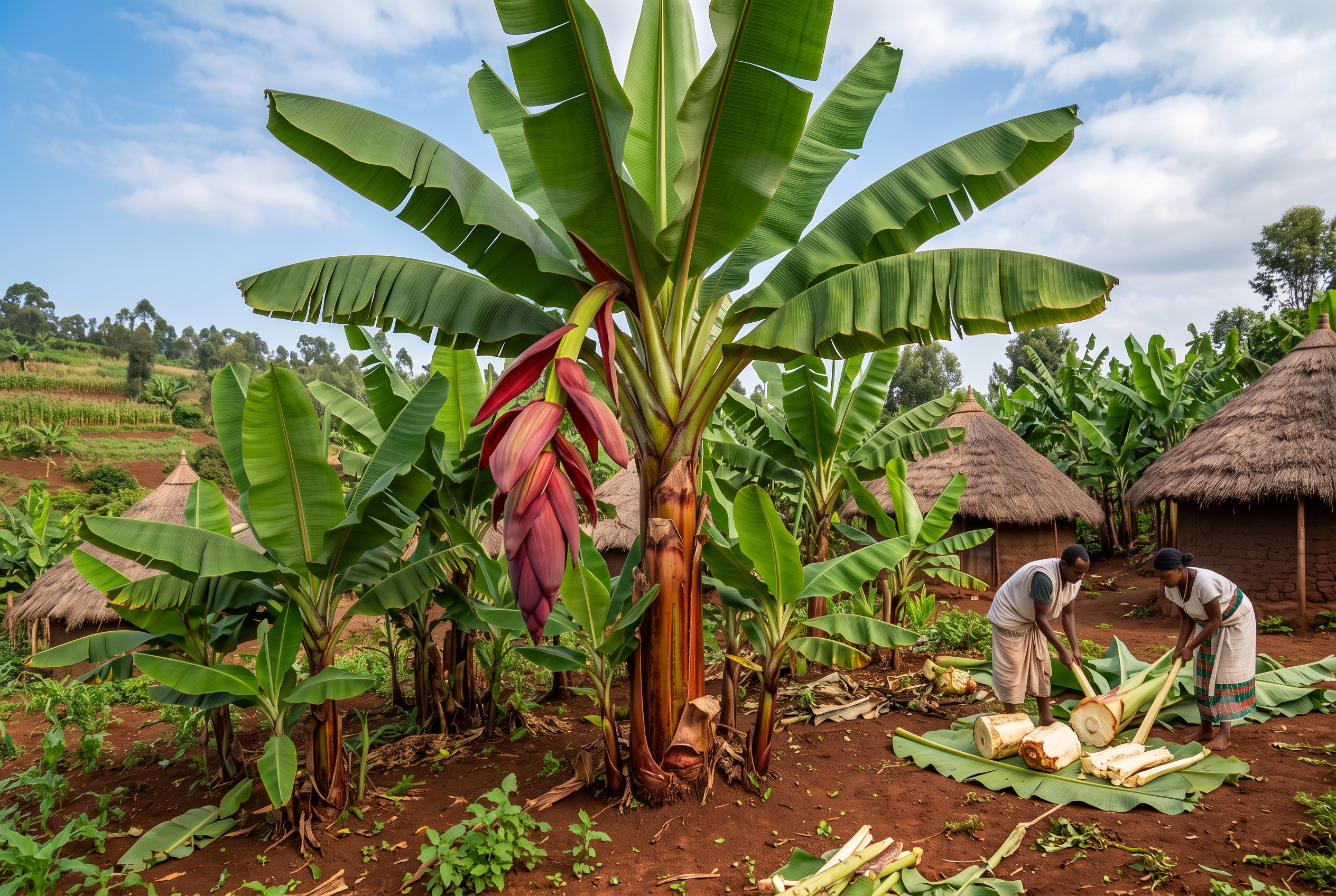 Culture et transformation de l’enset dans une communauté agricole éthiopienne